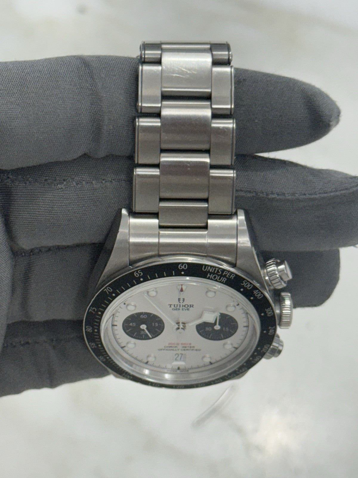 2023 Tudor Black Bay Chrono Steel Panda 41mm Automatic Mens Watch 79360N