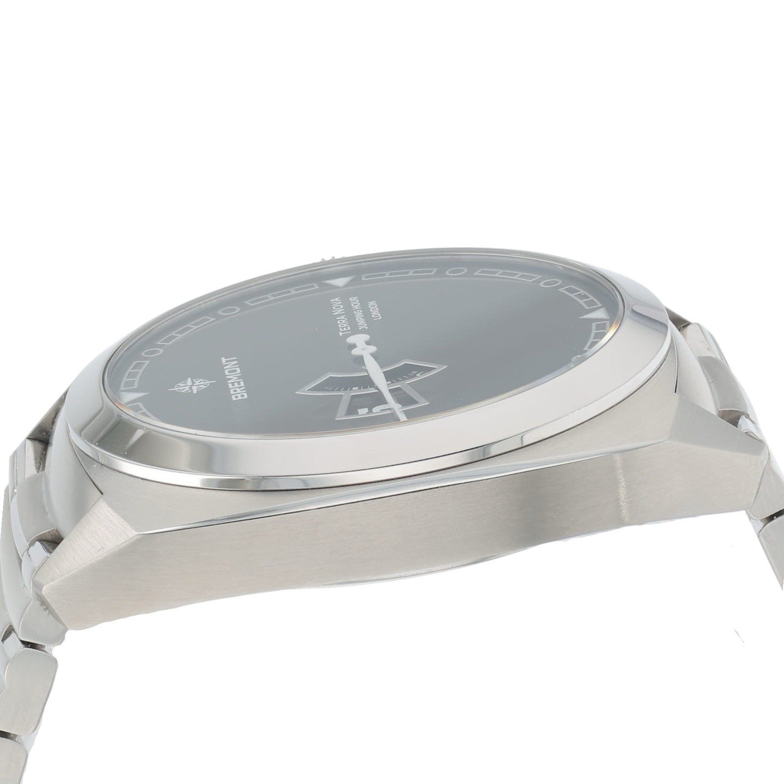 Bremont Terra Nova Stainless Steel Black Dial 40.5mm Automatic TN40-JH-SS-BK-B