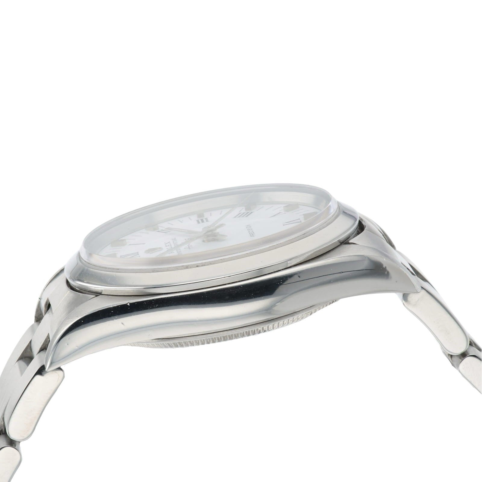 Rolex Air King Stainless Steel White Dial 34mm Automatic Men’s Watch 14000