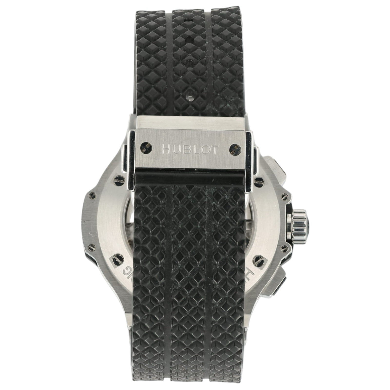 Hublot Big Bang Black Dial Diamond Steel 44mm Automatic Mens 301.SX.140.RX.114