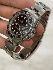 Rolex GMT Master II Black Dial Stainless Steel 40mm Automatic Men's 116710LN