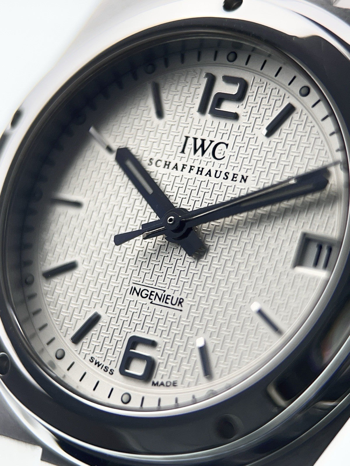 IWC Ingenieur Stainless Steel Silver Dial 34mm Automatic Unisex Watch IW451501