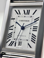 Cartier Tank Solo XL Stainless Steel 31mm Automatic Men’s Watch W5200028