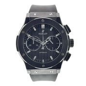 Hublot Classic Fusion Ceramic Black Dial 45mm Automatic Mens 521.CM.1770.RX