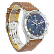 Breitling AVI Black Dial Stainless Steel 42mm Automatic Men’s Watch A23380