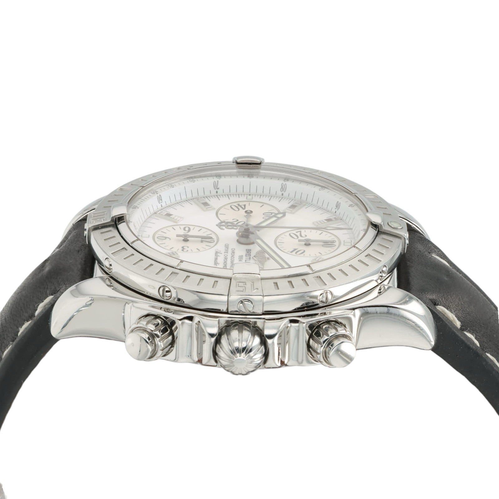 Breitling Chronomat Mother Of Pearl Dial Steel 44mm Automatic Mens Watch A13356