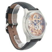 Philip Stein X Kudoke Skeleton Dial Stainless Steel 46mm Manual Wind Men’s Watch