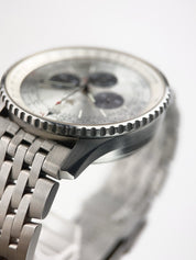 Breitling Navitimer Stainless Steel Silver Dial 41mm Automatic Mens Watch A41322