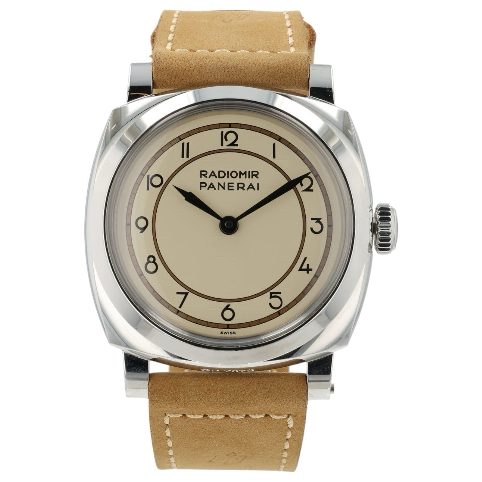 Panerai Radiomir Champagne Dial Stainless Steel 47mm Manual Wind Men’s PAM00791