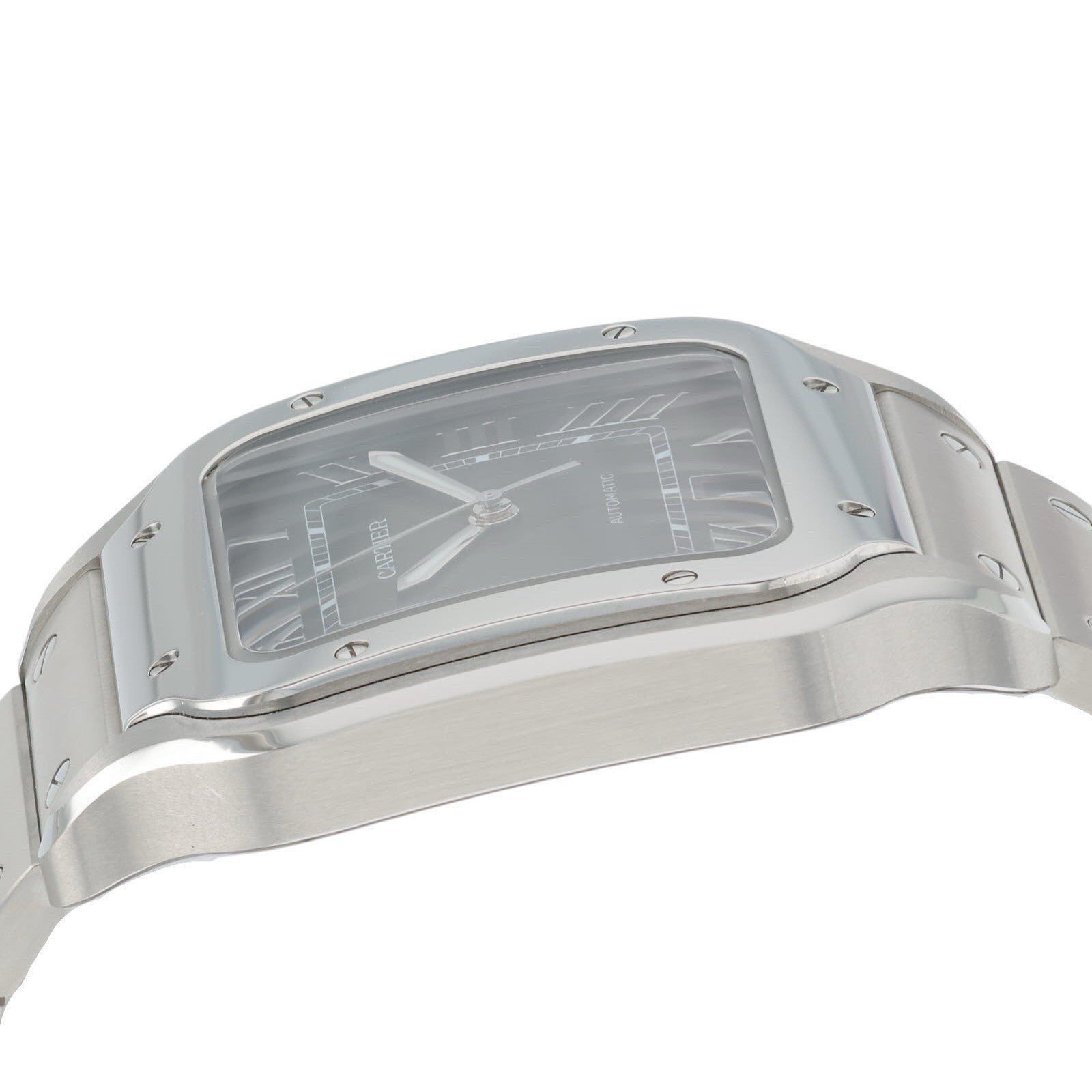 Cartier Santos Large Stainless Steel Green Dial 39mm Automatic Men’s WSSA0062