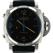 Panerai Luminor Flyback Black Dial Stainless 44mm Automatic Men’s Watch PAM00524