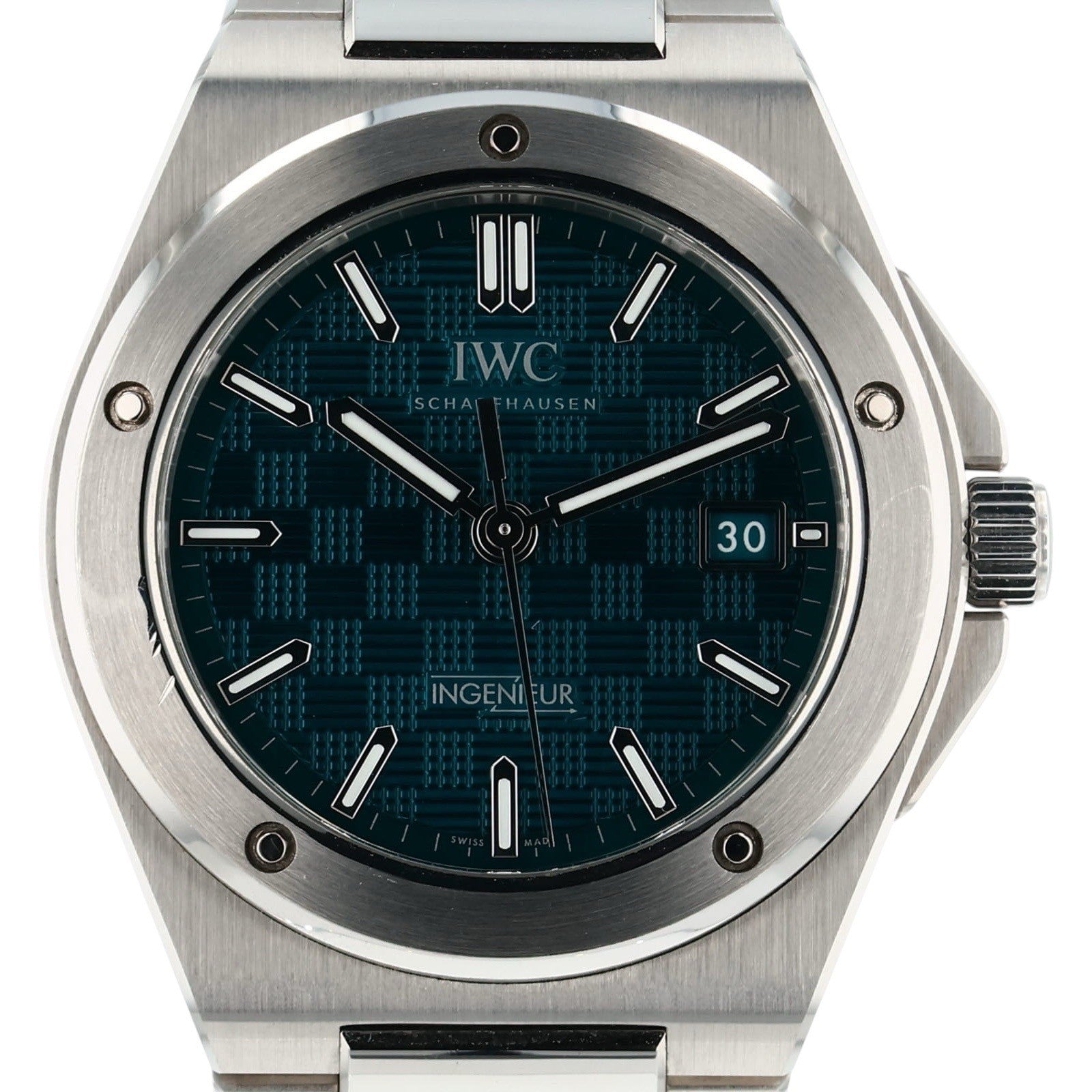 2025 IWC Ingenieur Stainless Steel Green Dial 40mm Automatic Mens Watch IW328903