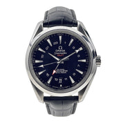 Omega Seamaster Aqua Terra GMT Steel Black Dial Mens Watch 231.13.43.22.01.001