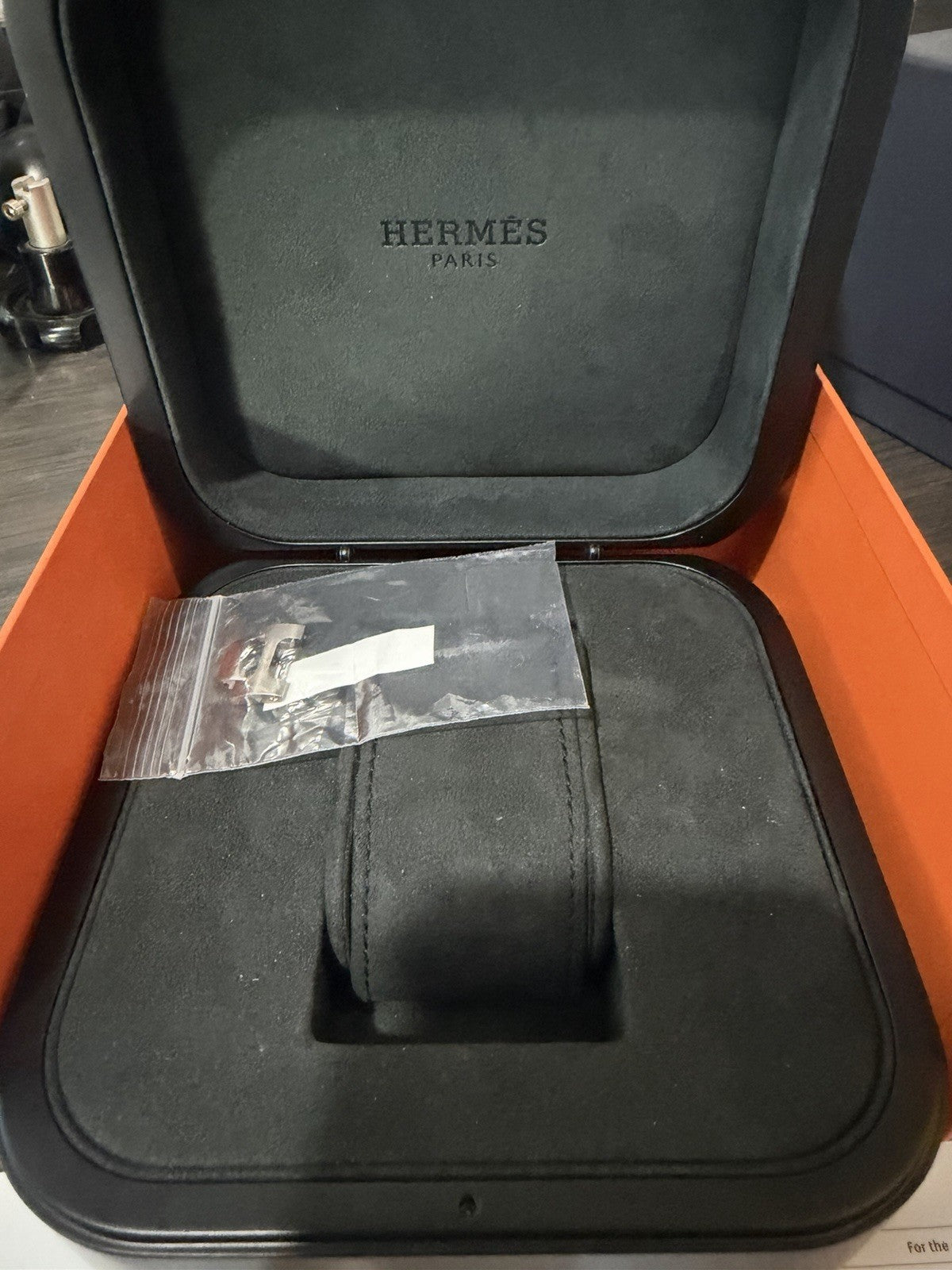 Hermes H08 Titanium Gray Dial 39mm Automatic Men’s Watch SP1.741 - Box/Papers