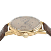 Universal Geneve Triple Date 18k Rose Gold 32.5mm Manual Wind Men’s Watch 113C1