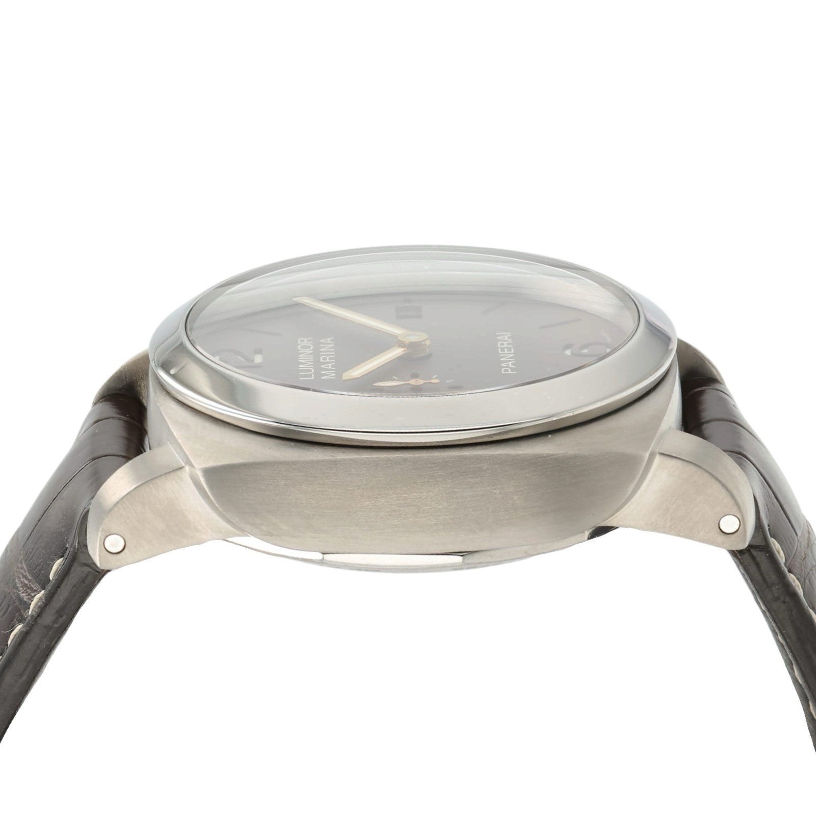 Panerai Luminor Marina Brown Dial Titanium 44mm Automatic Men’s Watch PAM00351