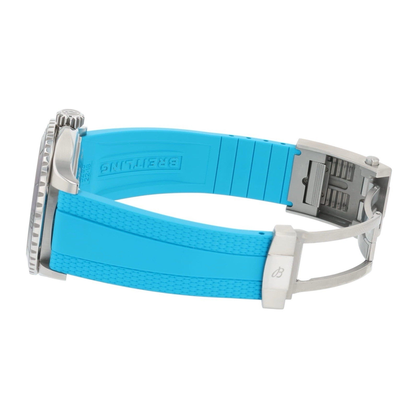 Breitling Superocean Stainless Steel Black Dial 42mm Automatic Mens Watch A17375