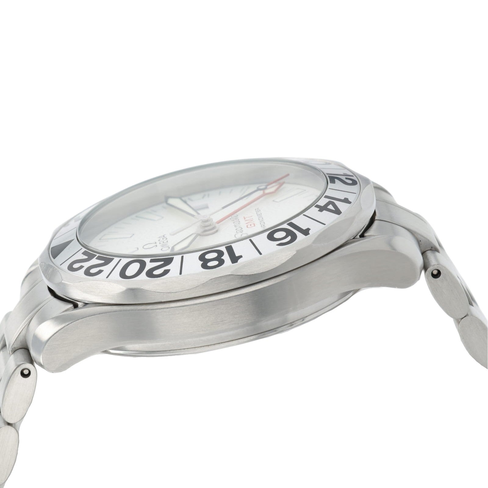 Omega Seamaster "Great White" GMT Chronometer White Dial Automatic 41mm Watch