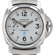 Panerai Luminor Marina Stainless Steel White Dial 44mm Manual Wind Mens PAM00778