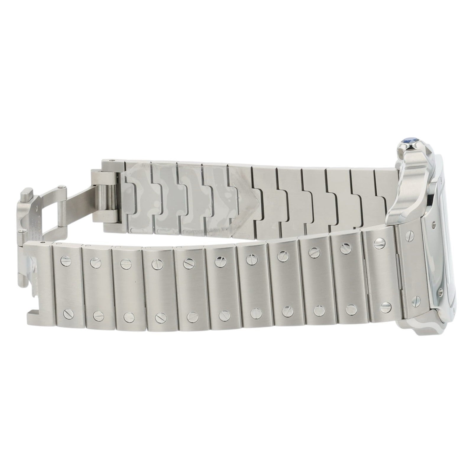 NEW Cartier Santos Dual Time Gray Dial 40mm Automatic Men's Watch WSSA0076