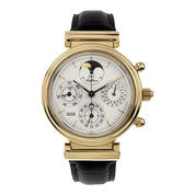 IWC Da Vinci 18k Yellow Gold White Dial 39mm Automatic Men's Watch IW375027