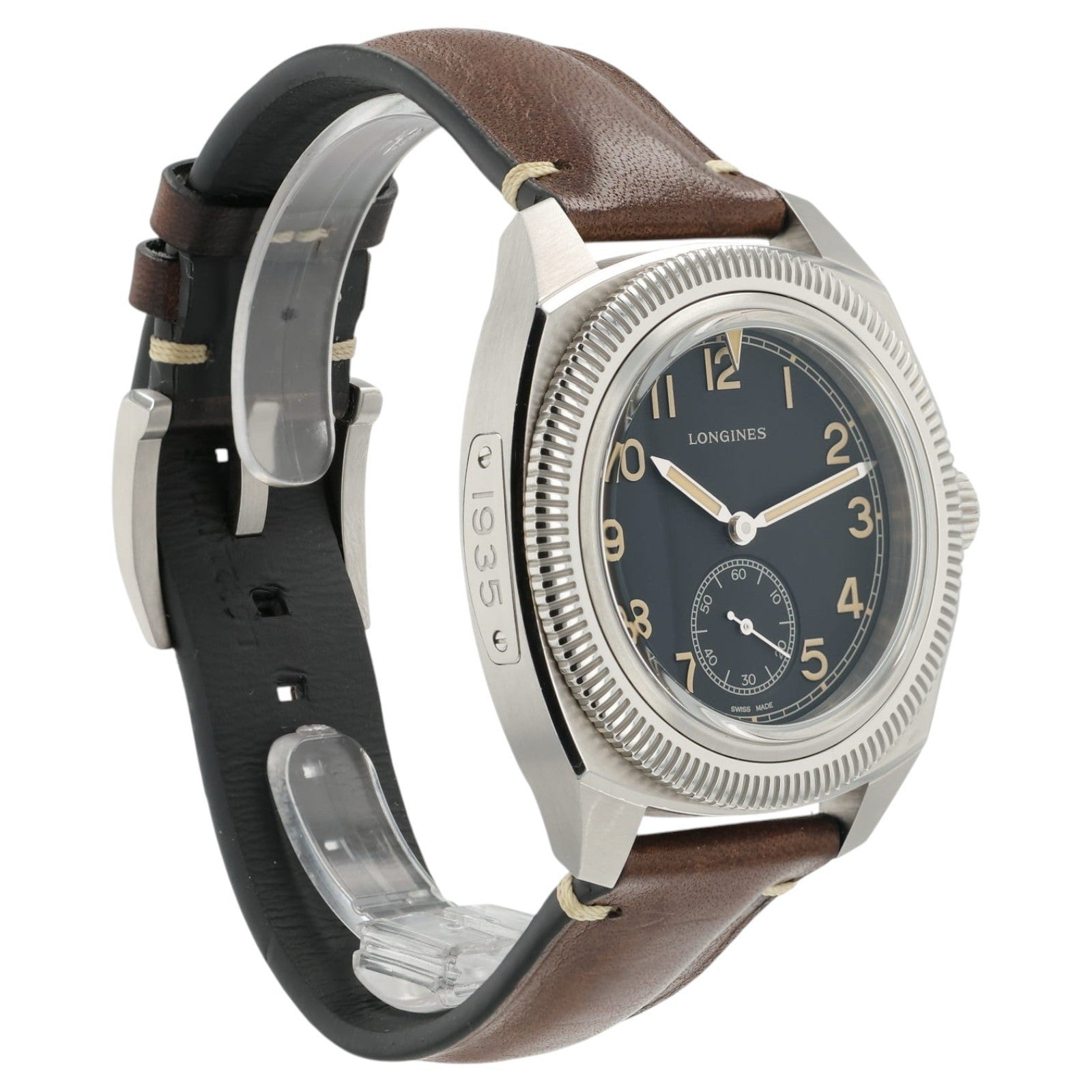 Longines Pilot Majetek Black Dial Stainless Steel 43mm Automatic Men’s L2.838.4