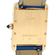 Cartier Tank Louis Cartier 18k Yellow Gold Silver Dial 25mm Quartz W1529756