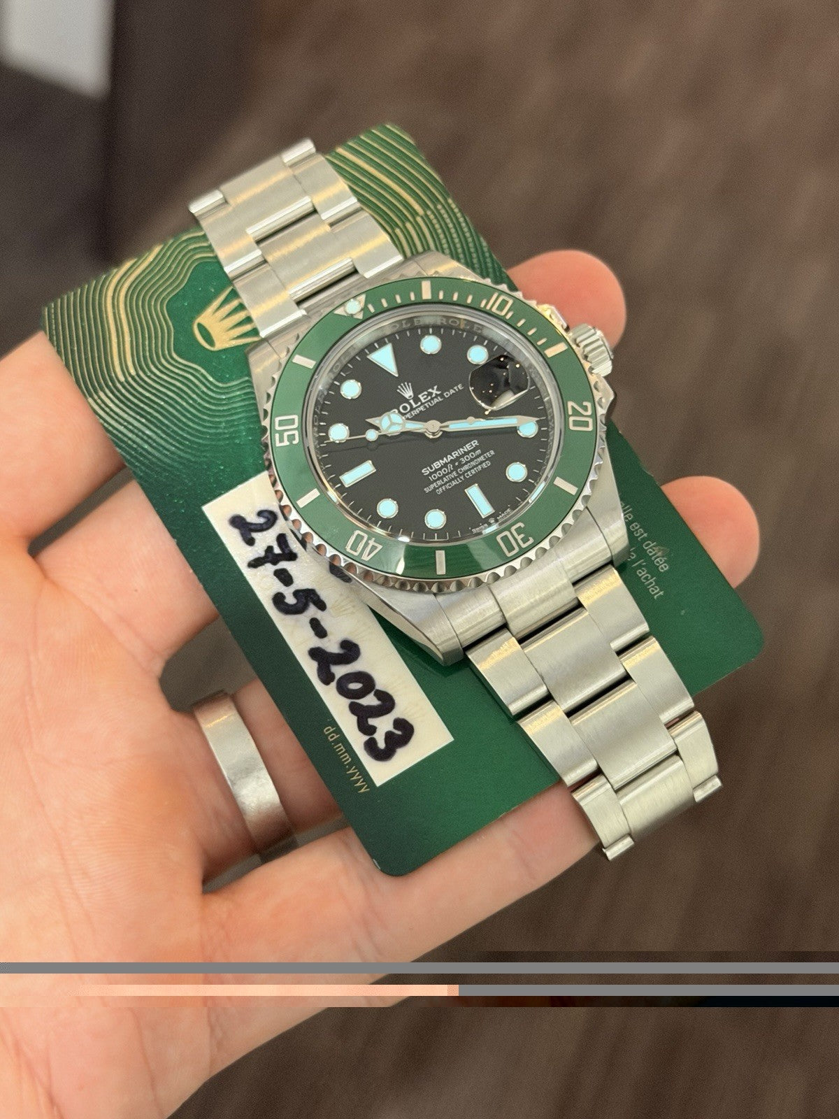 2023 Rolex Submariner “Starbucks” Black Dial Steel 41mm Auto Mens Watch 126610LV
