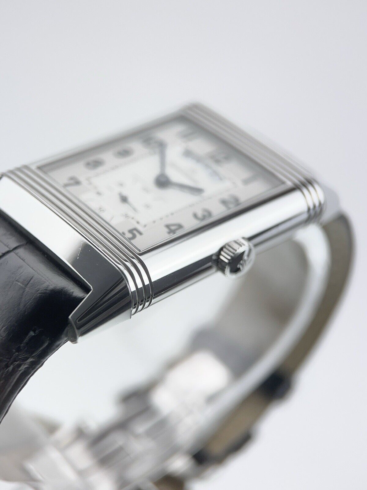 Jaeger LeCoultre Grande Reverso Steel Silver Dial 30x48 Manual Men's Q3748421