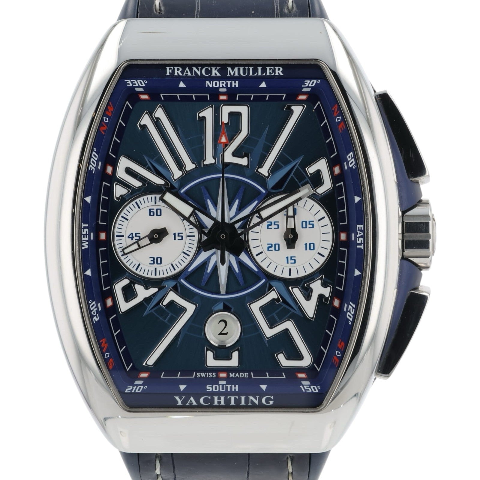 Franck Muller Vanguard Blue Stainless Steel 44mm Automatic Men’s Watch V45CCDT