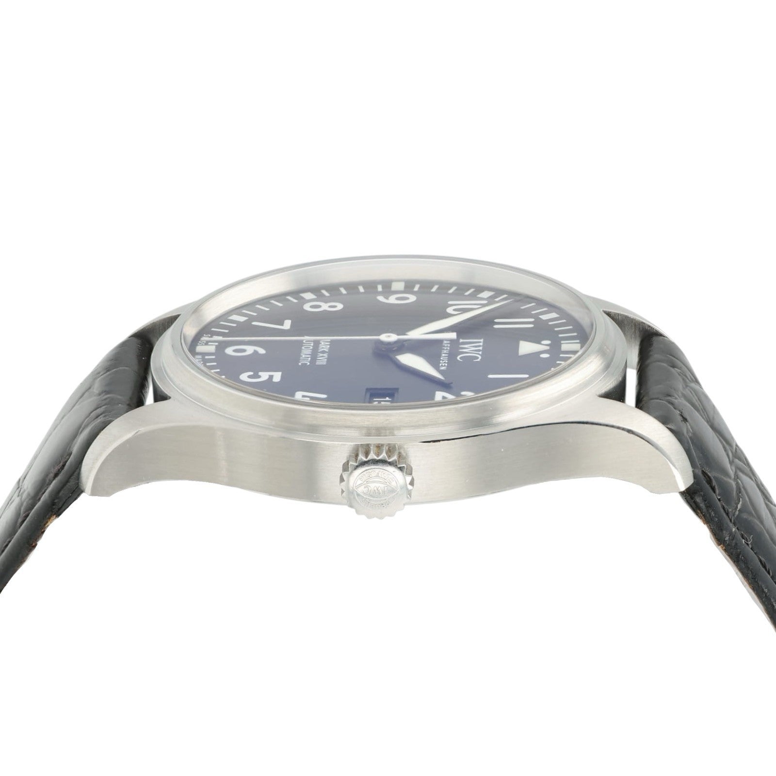 IWC Pilot XVIII Black Dial Stainless Steel 40mm Automatic Men’s Watch IW327001
