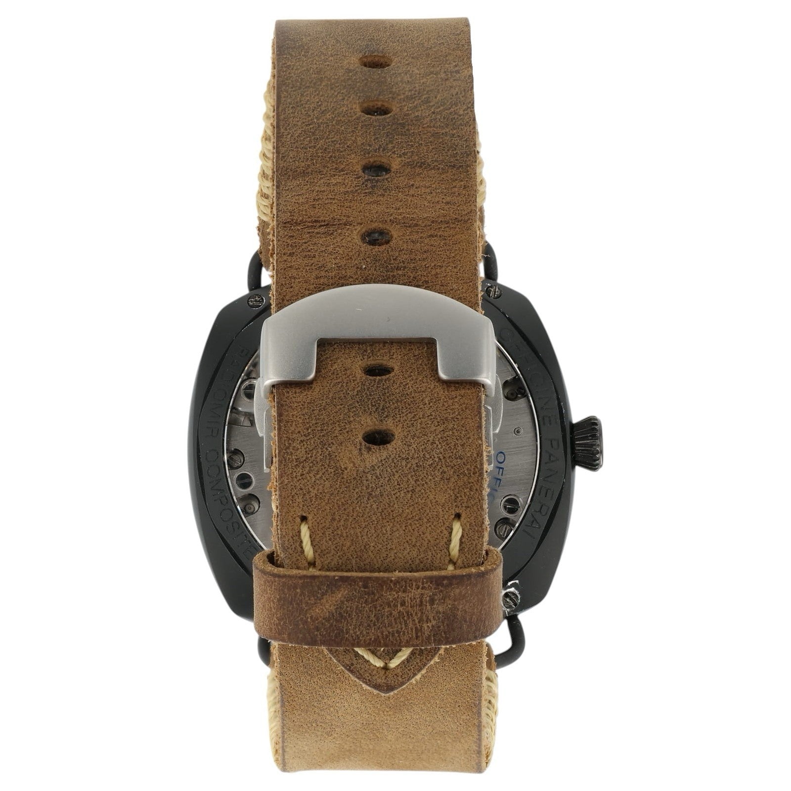 Panerai Radiomir Brown Dial Steel 47mm Manual Wind Men’s Watch PAM00504