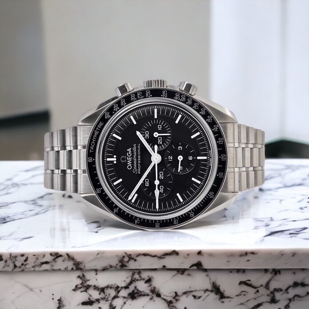 Omega Speedmaster Moonwatch 42mm Black Dial Sapphire Watch 310.30.42.50.01.002