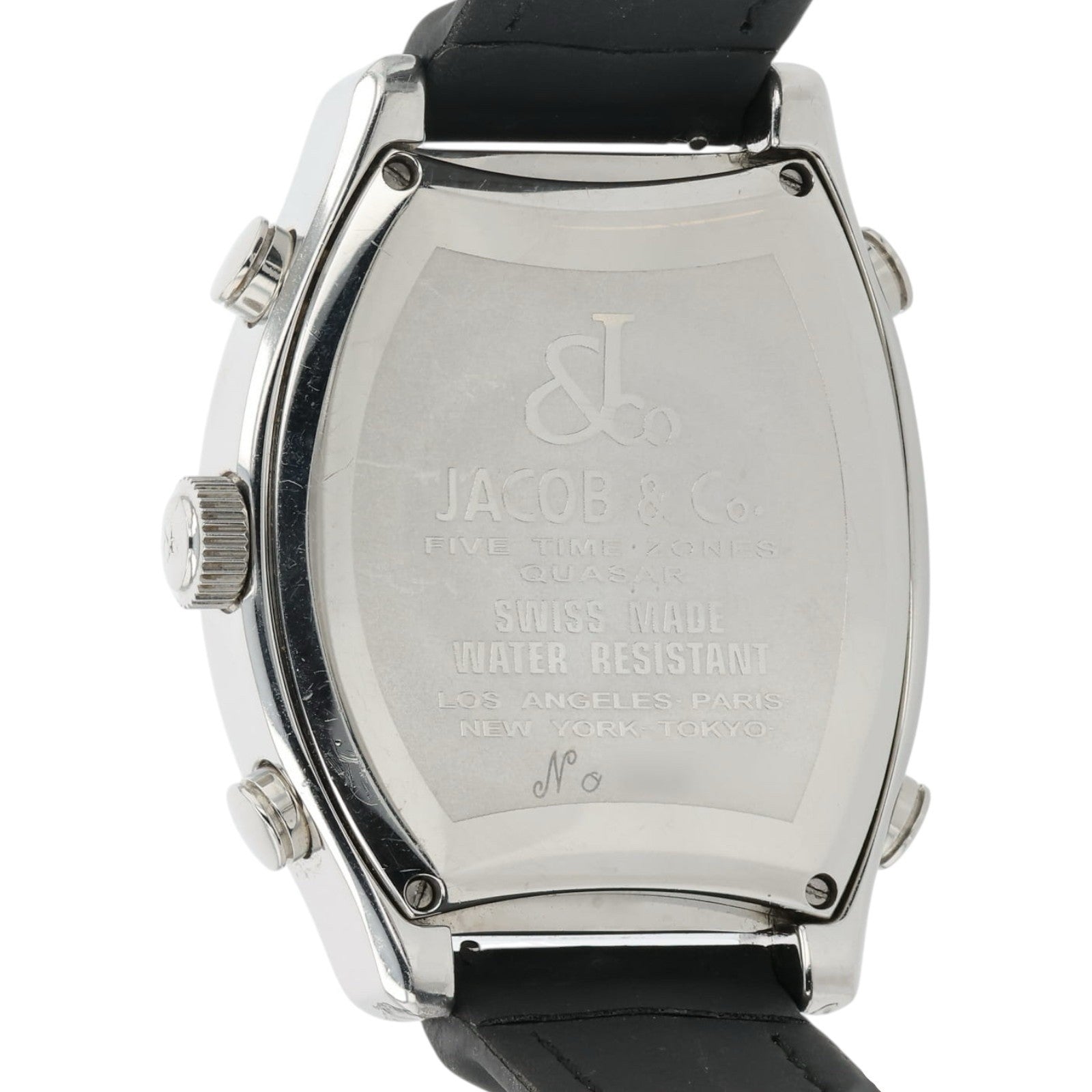 Jacob & Co. Quasar Five Time Zone Multicolor MOP Dial Steel 47mm Quartz Men’s