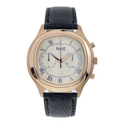Piaget Emperador 18k Rose Gold Cream Dial 39mm Automatic Men's Watch 15980