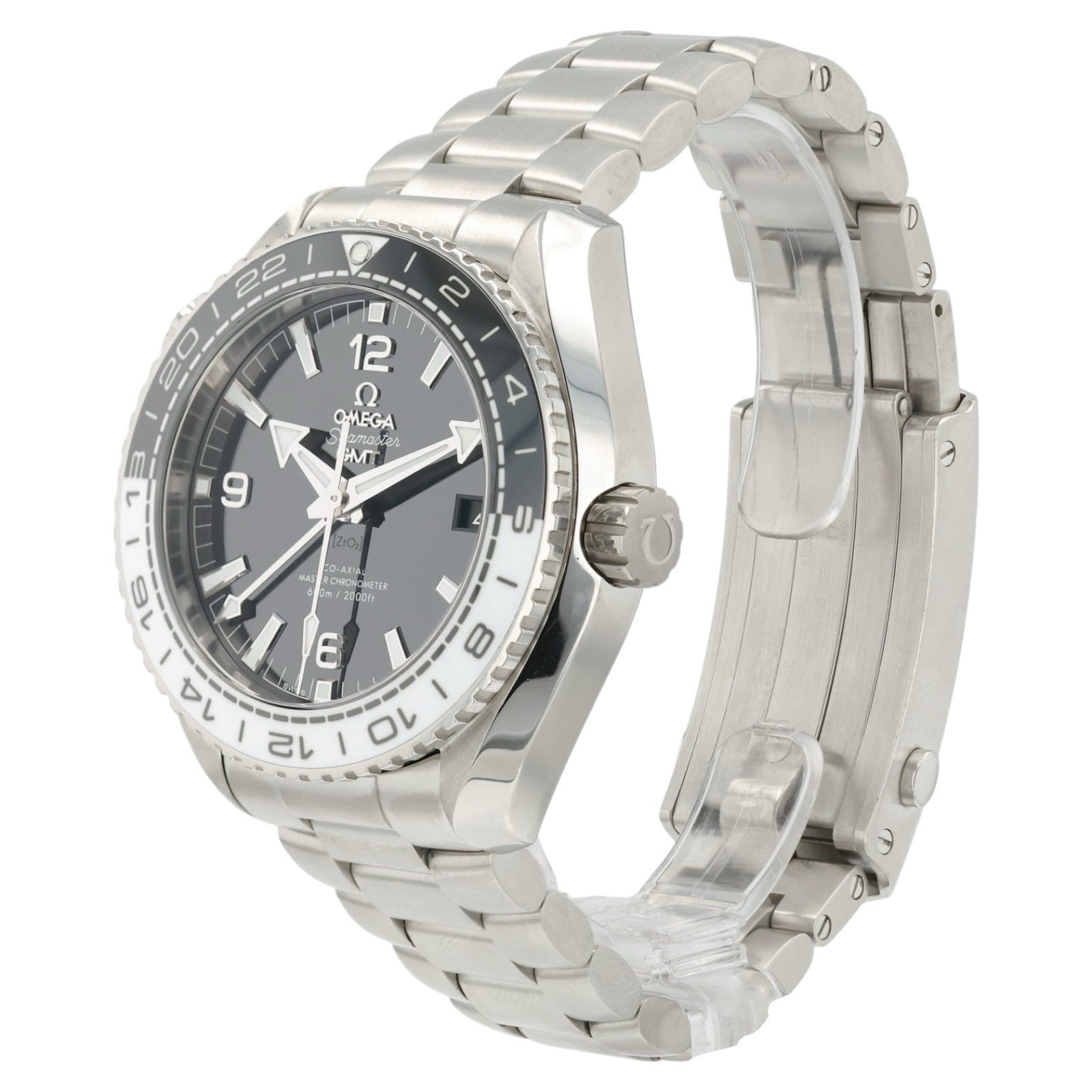 Omega Seamaster Oreo Black Dial Steel 43.5mm Auto Mens Watch 215.30.44.22.01.001