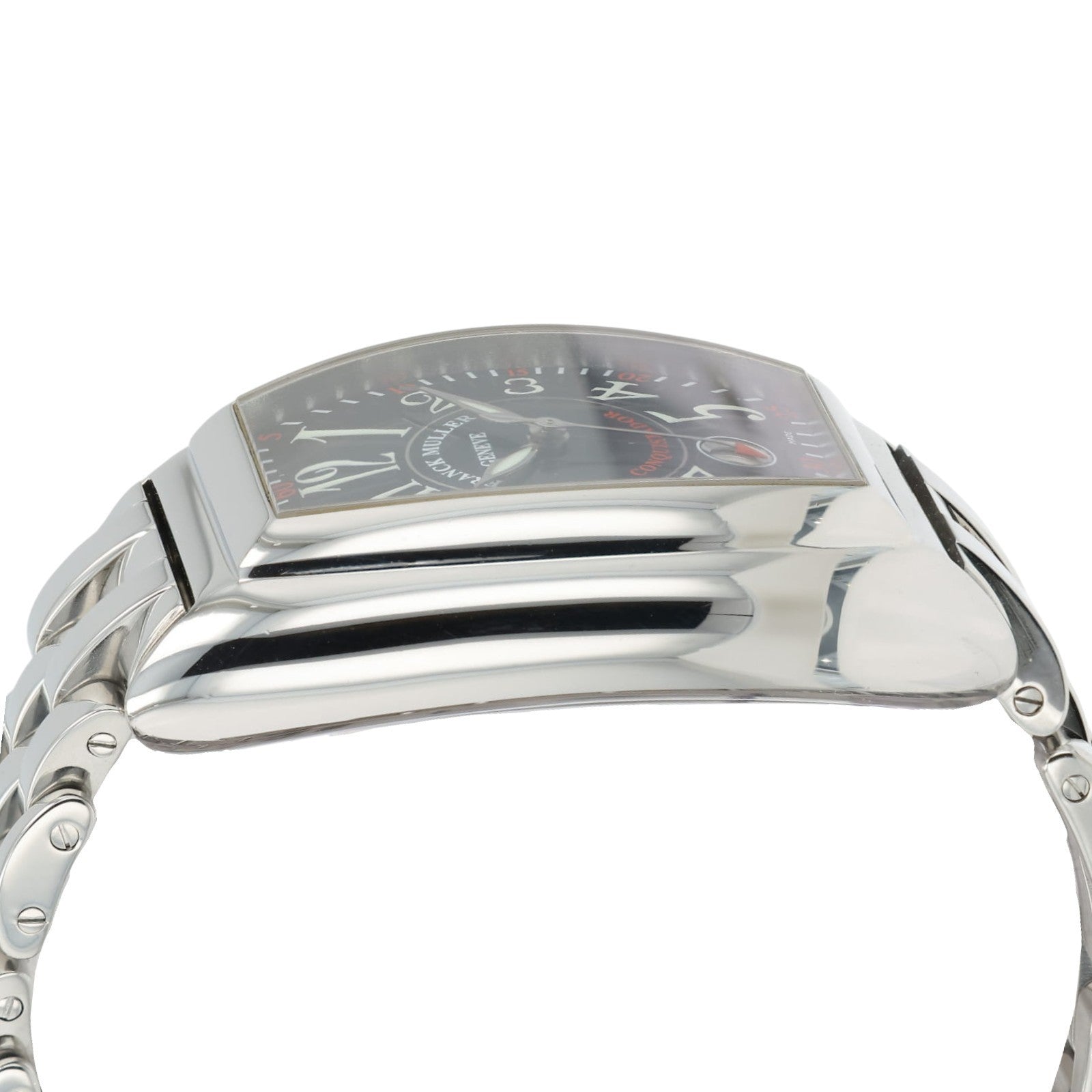 Franck Muller Conquistidor Black Dial Steel 33x40mm Automatic Mens 8005 H SC