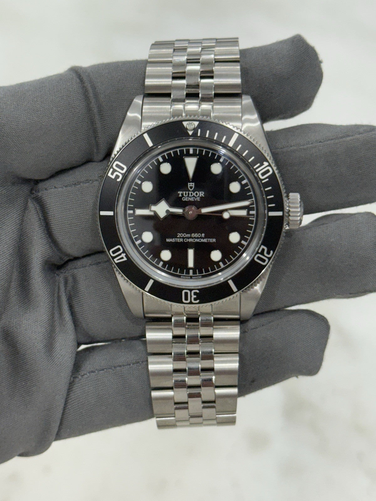 Tudor Black Bay Steel Black 41mm Automatic Men’s Watch 7941A1A0NU Box Paper