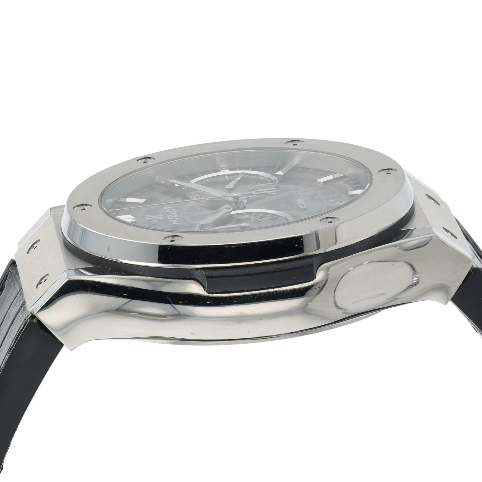 Hublot Classic Fusion Titanium Skeleton Dial 45mm Automatic Mens 525.NX.0170.LR