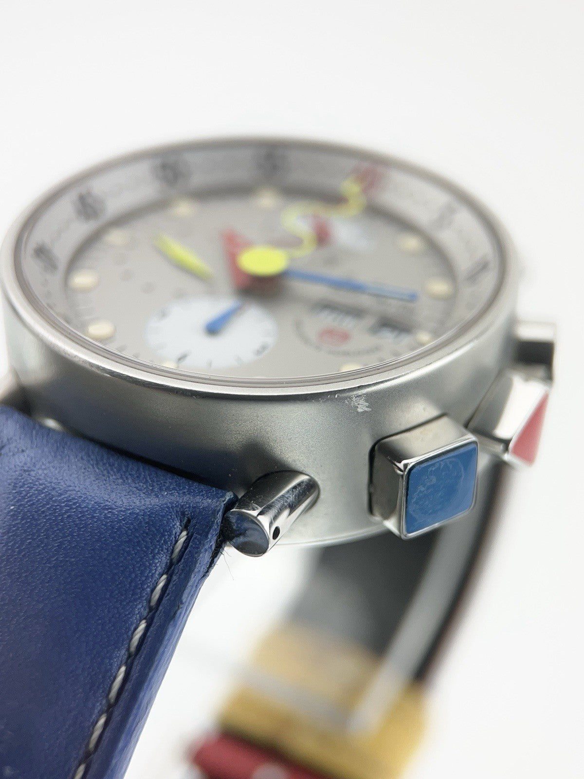 Alain Silberstein Krono Bauhaus Steel Gray Dial 40mm Automatic Men’s Watch