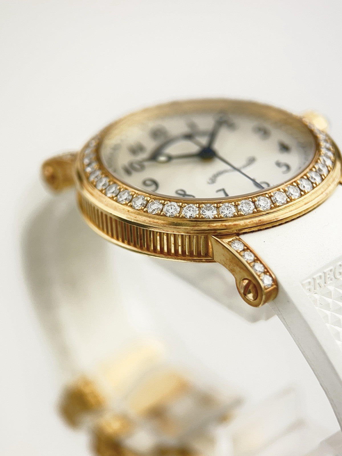 Breguet Marine 18k Rose Gold Mother Of Pearl Dial 30mm Automatic Womens 8818BA