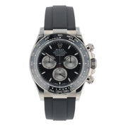 NEW 2025 Rolex Daytona 18k White Gold Black Dial 40mm Automatic Mens 126519LN