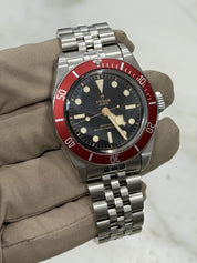 Tudor Black Bay Men's Red Bezel Black Dial 41mm Automatic Watch 7941A1A0RU
