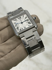 Cartier Tank Solo XL 3515 Stainless Steel 31mm Automatic Mens Watch W5200028