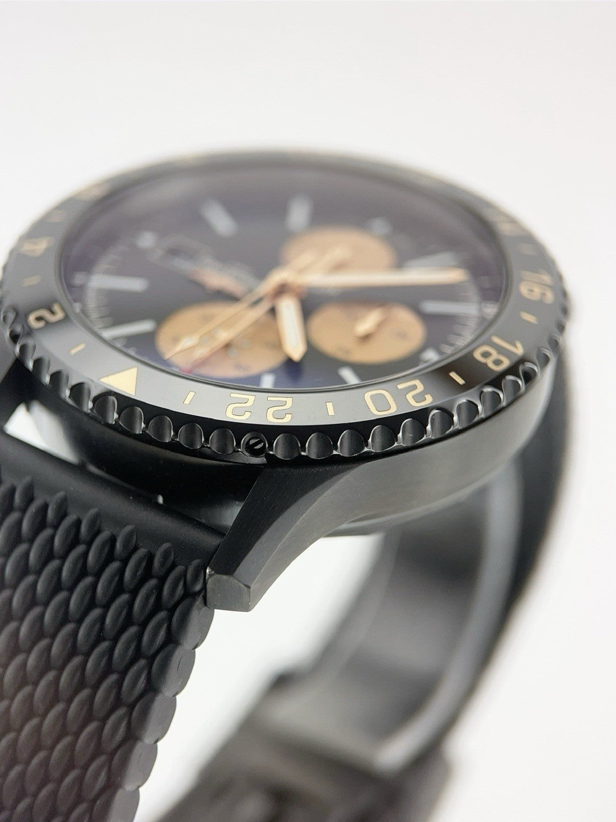 Breitling Chronoliner Stainless Steel Black Dial 46mm Automatic Mens M24310