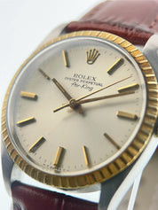 Rolex Oyster Stainless and Gold Dial 34mm Automatic Movement Men's Watch 1003