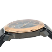 Bulgari Octo Steel And Gold Black Dial 41mm Automatic Mens Watch BGO P 41 SG