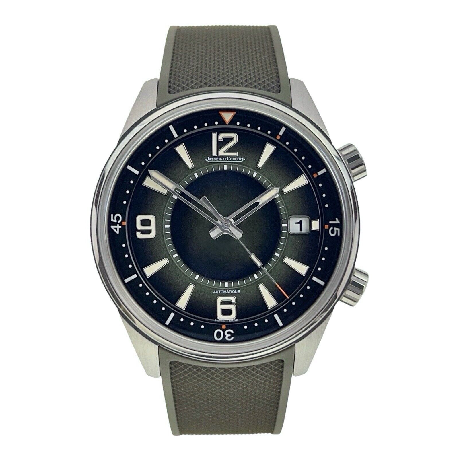 NEW Jaeger LeCoultre Polaris Green Steel 42mm Automatic Men’s Watch Q906863J