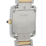 Cartier Tank Francaise Silver Color Dial Gold & Steel 20mm Quartz W51007Q4