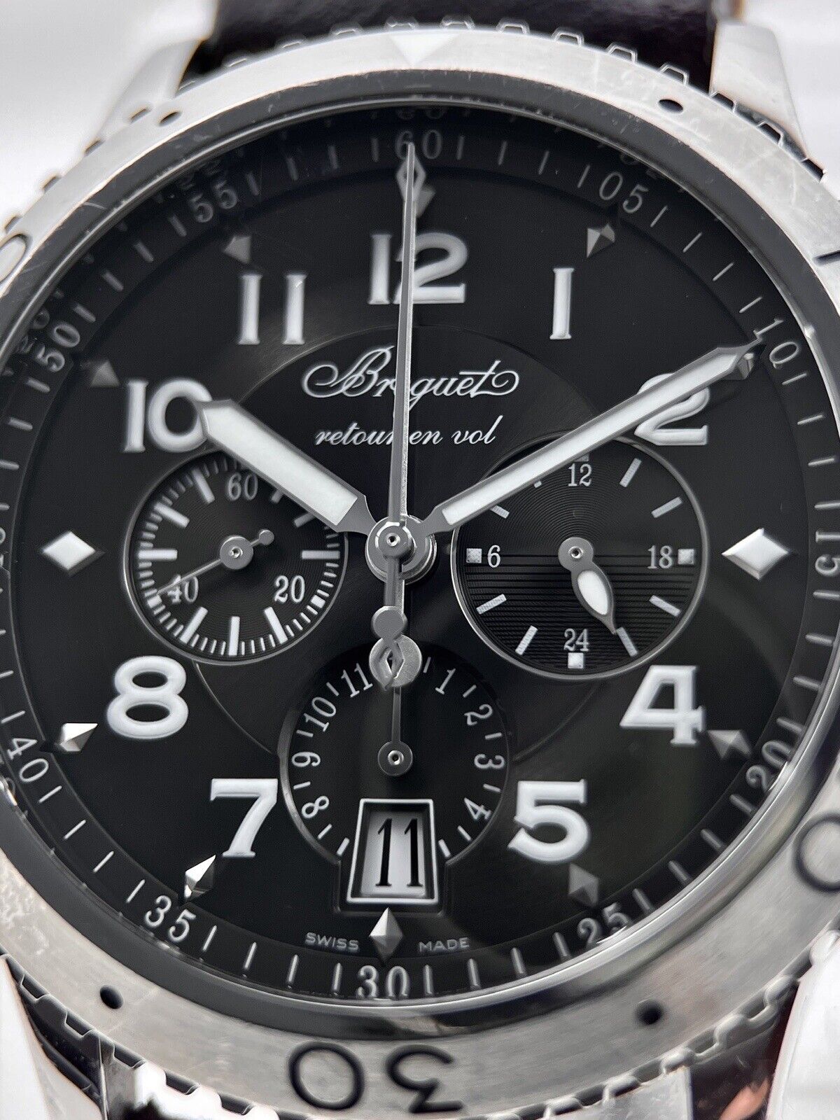 Breguet Type XXI Flyback Chronograph- 42mm-3810 Automatic Watch W/ Box